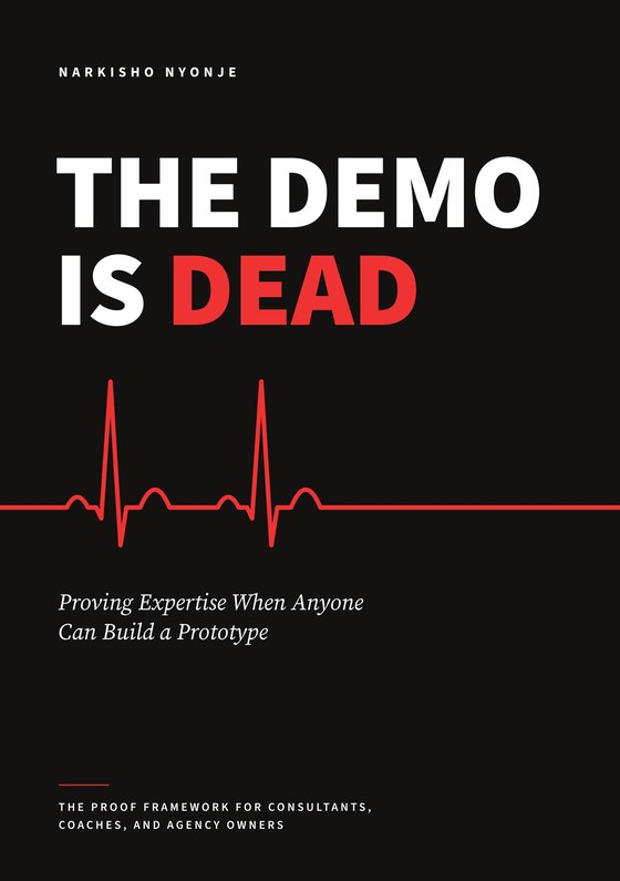 Cover of The Demo Is Dead by Narkisho Nyonje